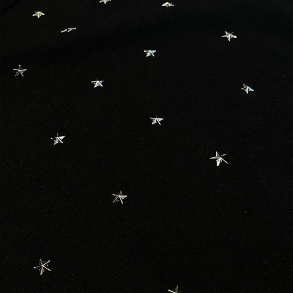 Nanette Lepore Studded Star Sweater:Office/Simple/Capsule Wardrobe/4th of July - Picture 7 of 8